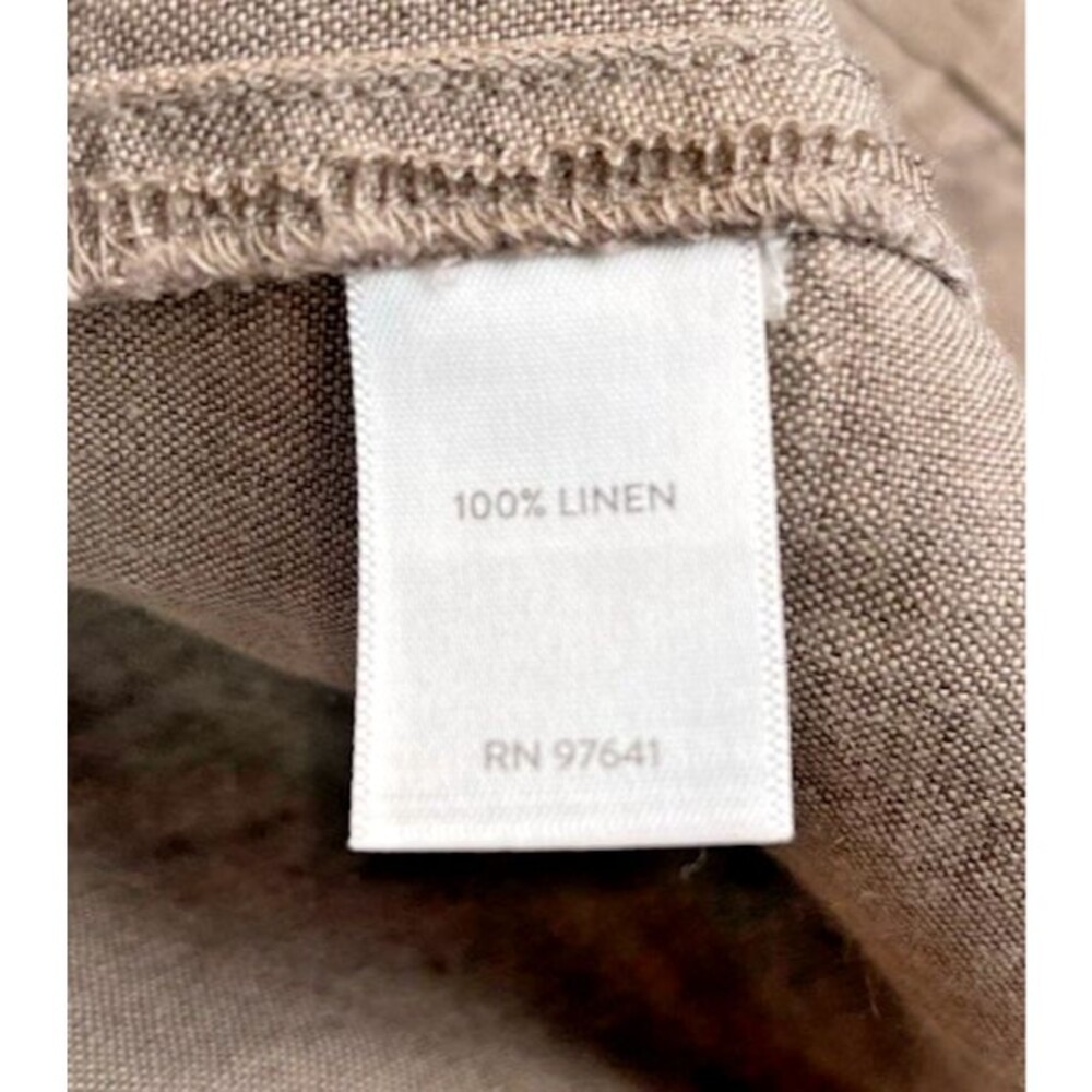 J Jill Love Linen NEW womens linen luxury shacket sz 1X versatile summer travel - Picture 9 of 10